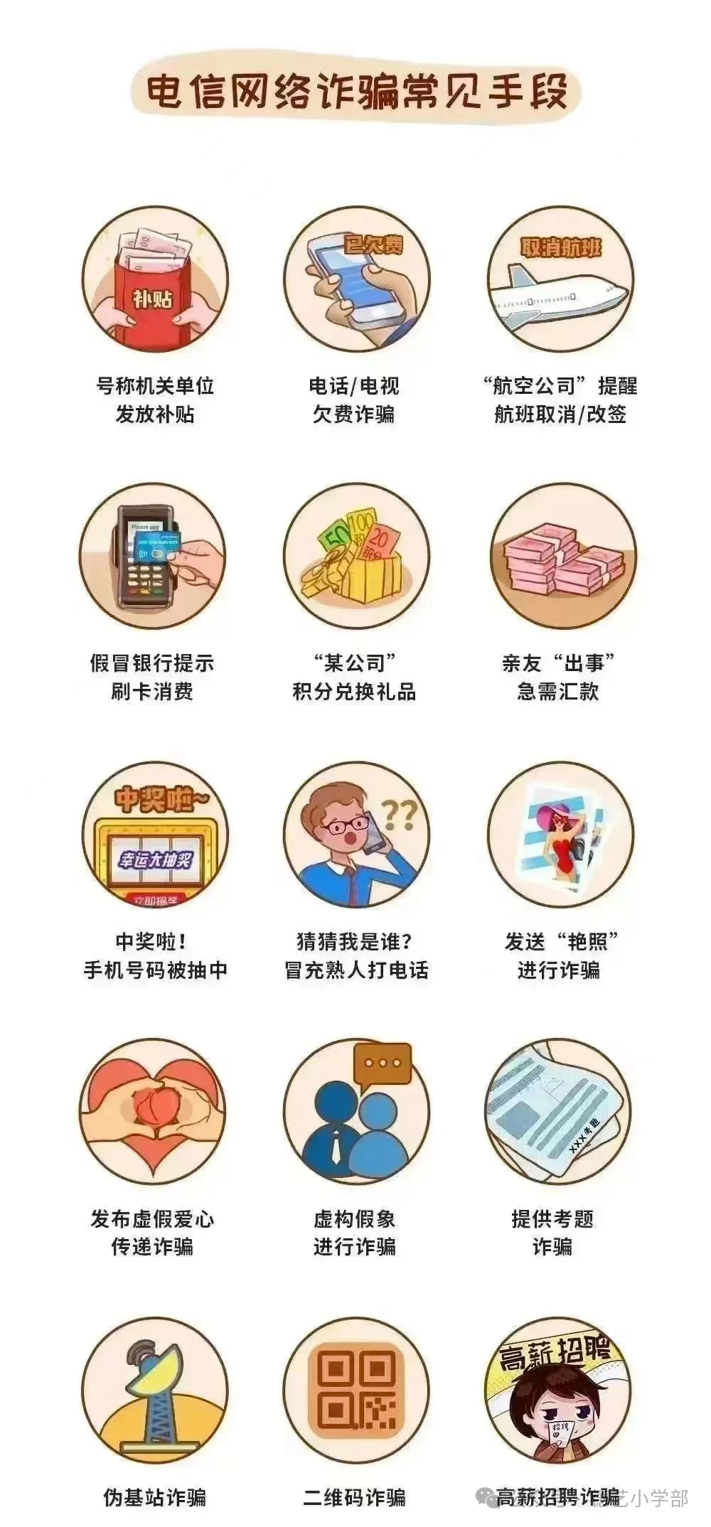 反诈宣传】｜防范于心，反诈于行——防电信诈骗安全知识宣传