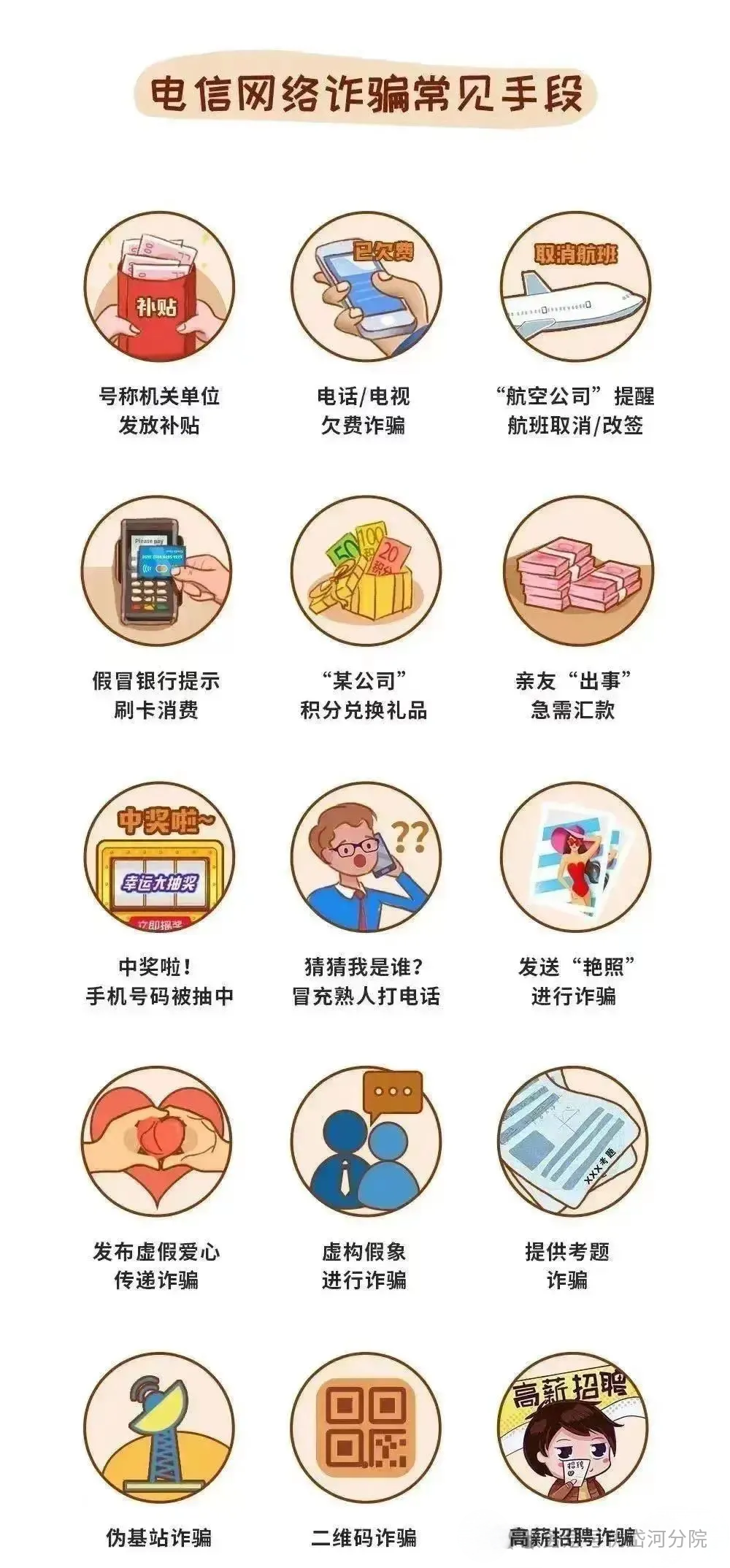 反诈知识宣传！
