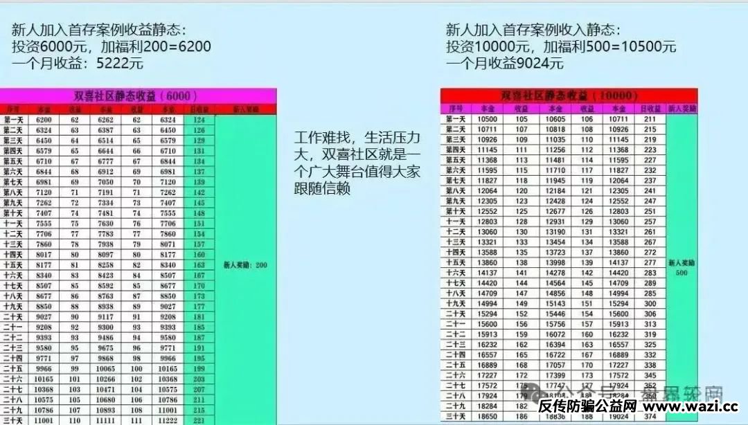 【双喜社区】天帝带你扒皮彩票资金盘套路！