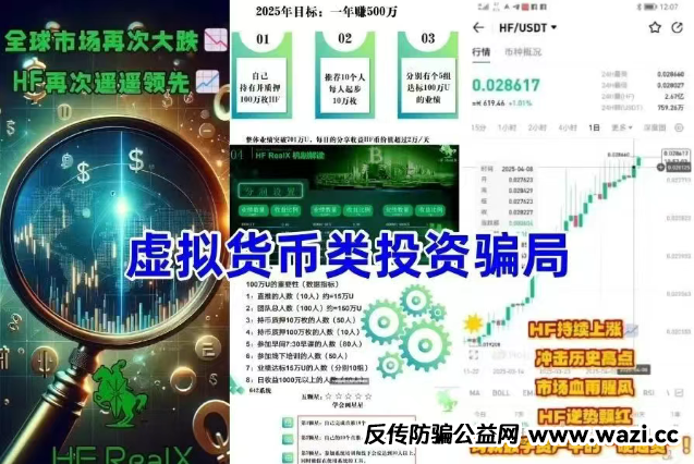 【揭秘】 ＂HF REALX 融通链＂：起底披着区块链外衣的资金盘涉嫌传销骗局！