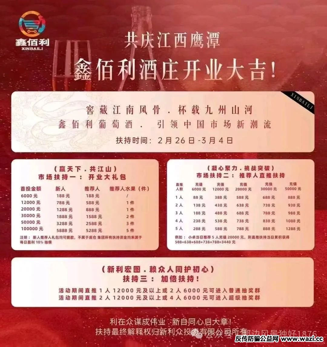 曝光资金盘新利众（鑫佰利）镰刀马上就要到来