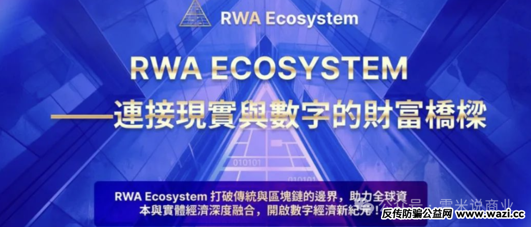 RWA火爆下，有人正在用RWA空气币骗局血洗16万人骗走几十亿！