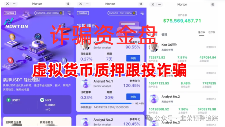 警惕，最新资金盘诈骗项目【Drama短剧,动创数娱,奥拉丁,麒元财富,Norton诺顿】