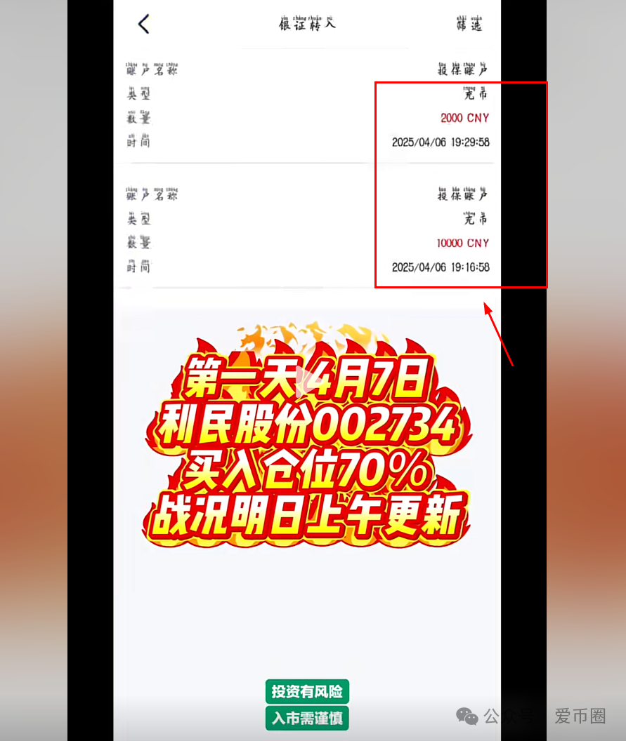 【资金盘骗局揭秘】安我股保股票；风险巨大！