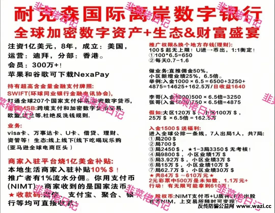 167.最新资金盘项目骗局曝光，【南华金融-鼎珮,Nexim,汇志】随时可能卷钱跑路