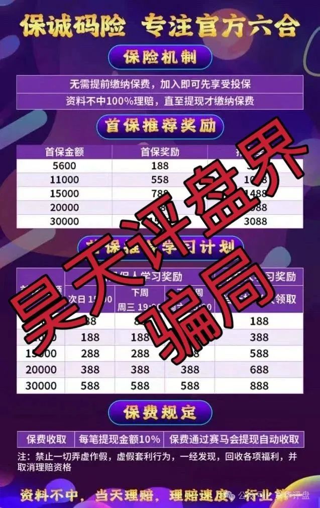 【资金盘骗局】【保诚码险HKJC】此类资金盘骗局已经崩盘跑路很多了！