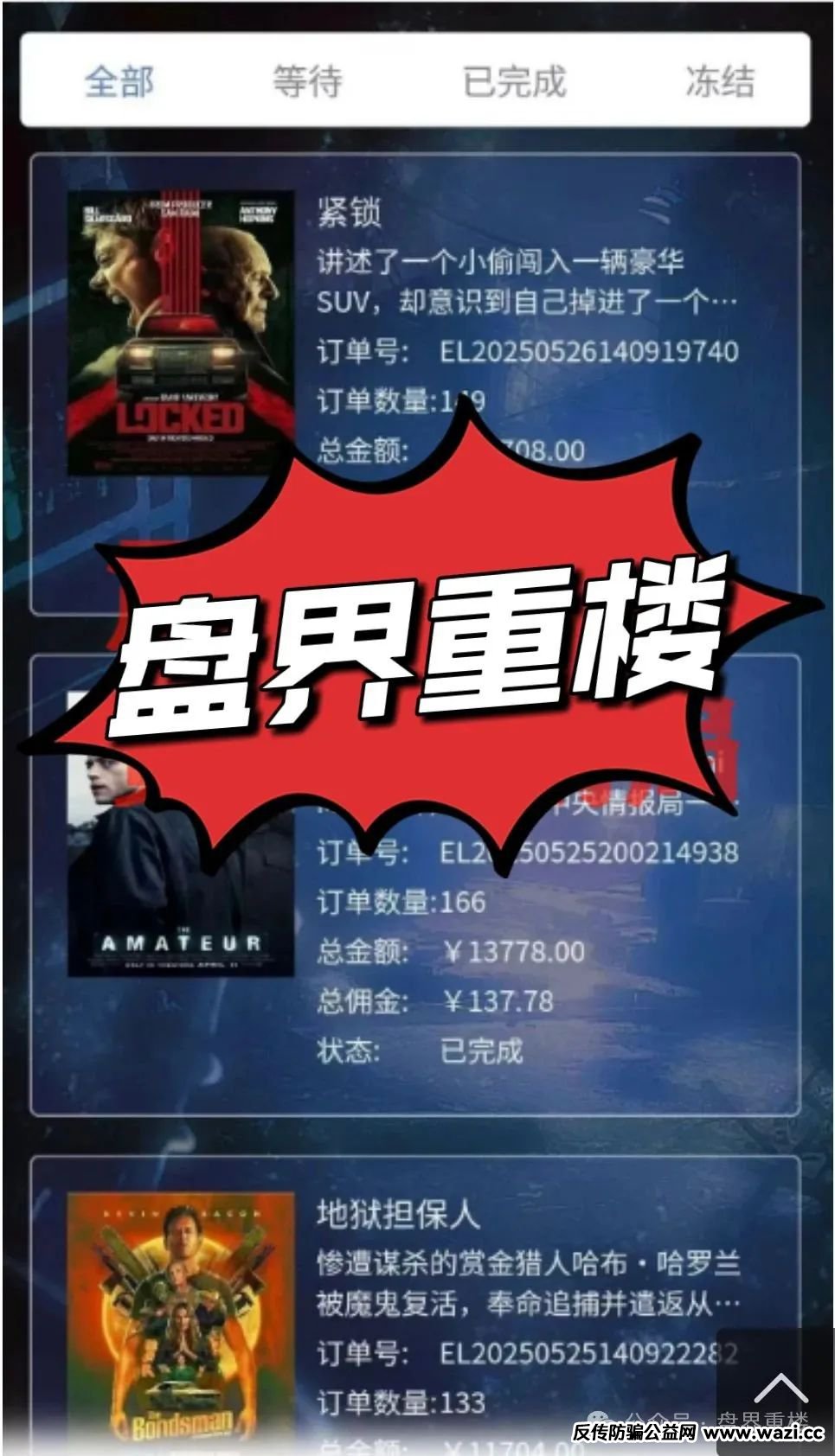 【环球影业】这玩意儿就是个分红盘，跟之前那些跟单骗局一个套路，换个马甲又来忽悠人。