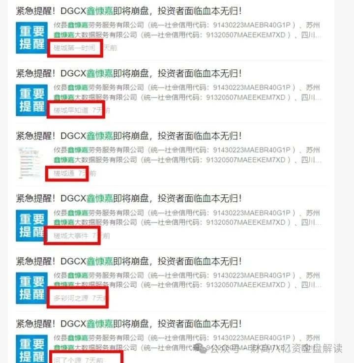 鑫慷嘉大数据DGCX最新消息：明显的资金盘诈骗项目，可让地方反诈宣传员们急坏了。