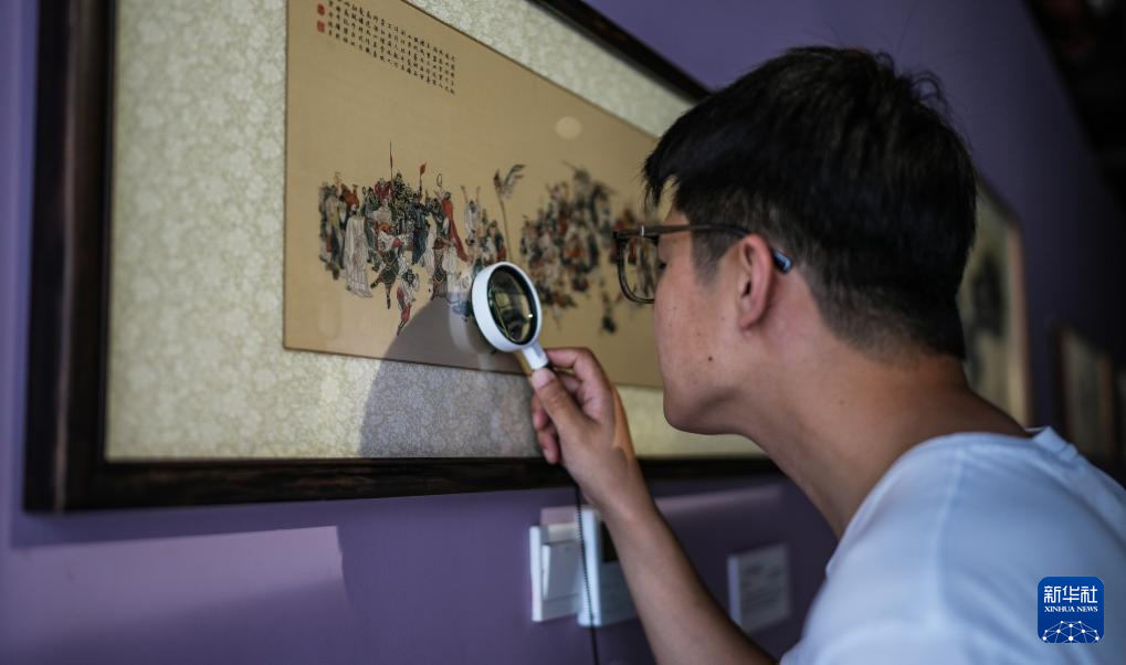 文化中国行｜东台发绣：一缕发丝映古今