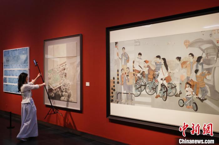 第十二届中国工笔画作品展亮相江苏省美术馆