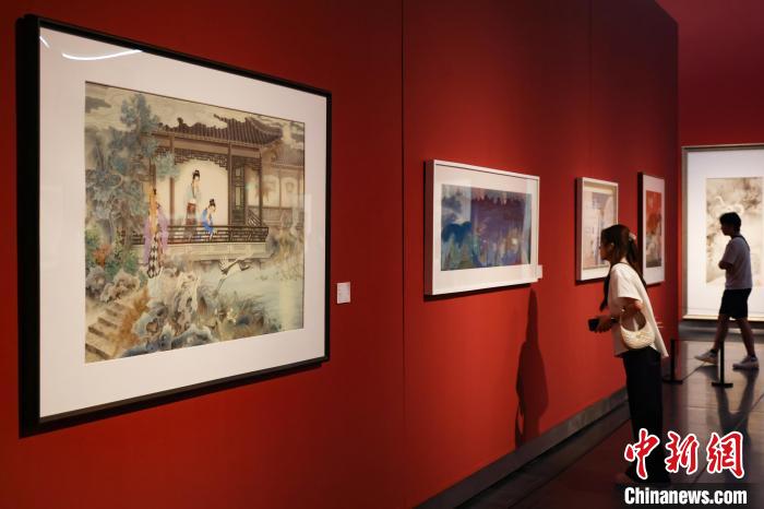 第十二届中国工笔画作品展亮相江苏省美术馆