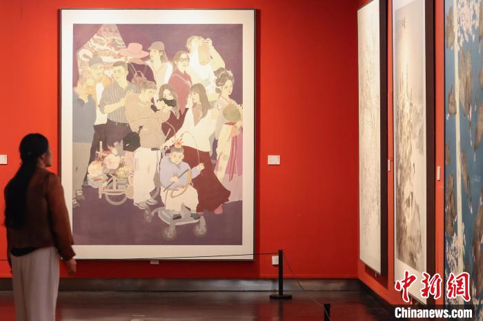 第十二届中国工笔画作品展亮相江苏省美术馆