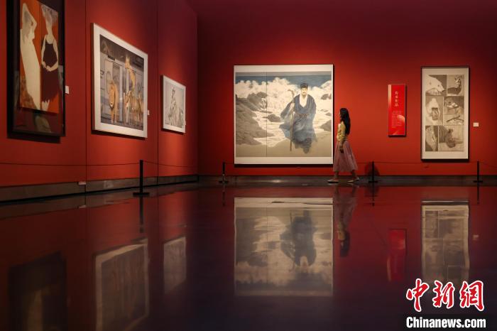 第十二届中国工笔画作品展亮相江苏省美术馆