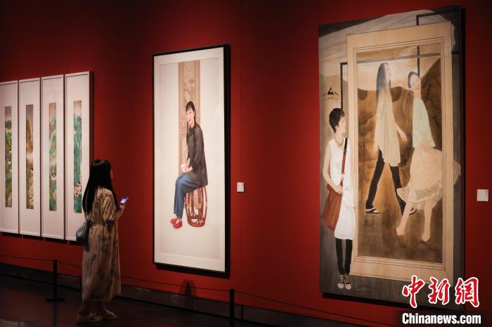第十二届中国工笔画作品展亮相江苏省美术馆