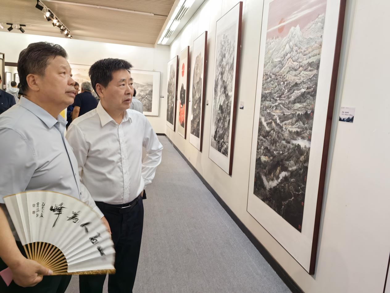 “意在画外·赵青仲画展”亮相燕京书画社