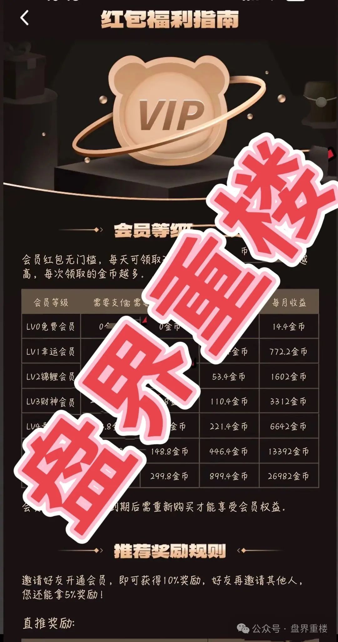 【资金盘骗局】【熊视界】现在提现通道全关，基本就是跑路前兆。