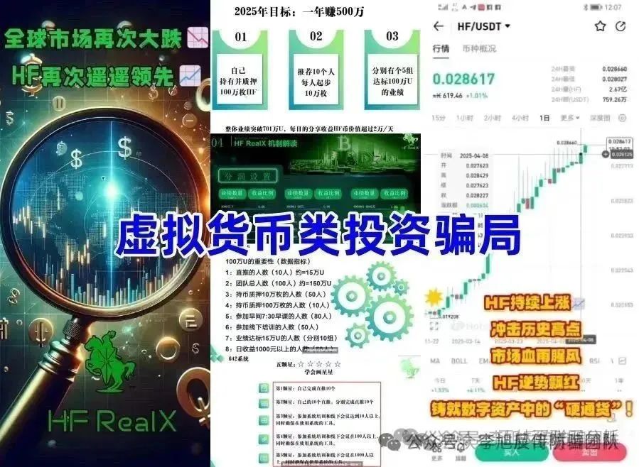 【HF REALX】【融通链】质押类资金盘骗局，即将崩盘跑路！