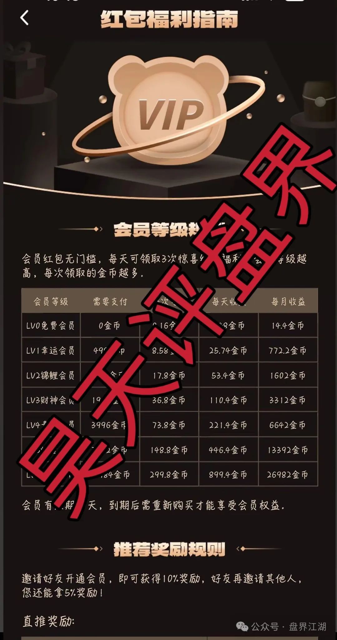 熊视界分红类资金盘骗局，其实就是二次收割，大家切勿上当受骗！