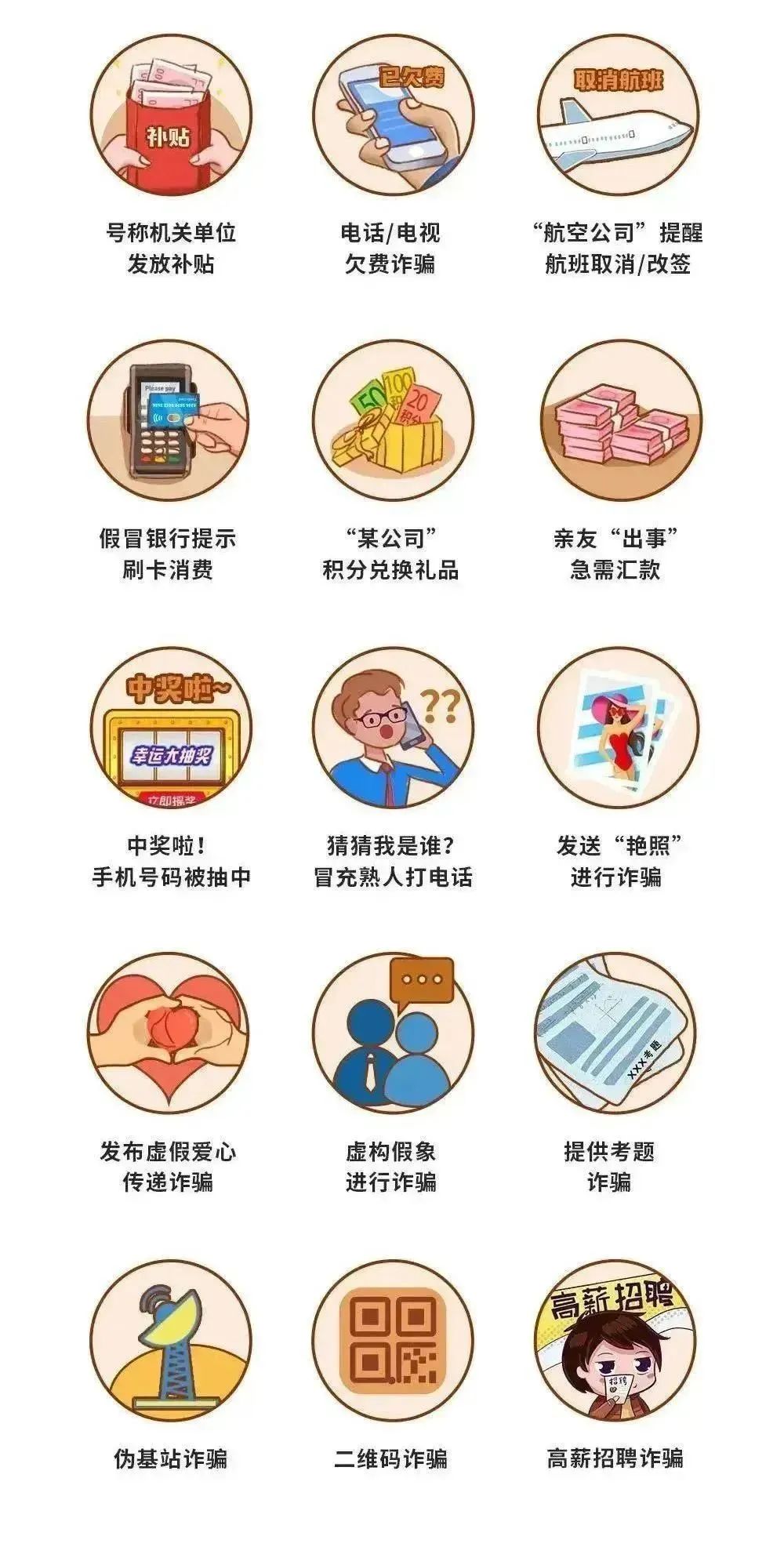 电信诈骗不可怕 防诈反诈有办法！