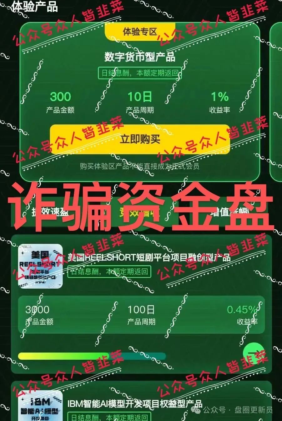 曝光‼️最新资金盘诈骗项目【 福和优选,oneca】
