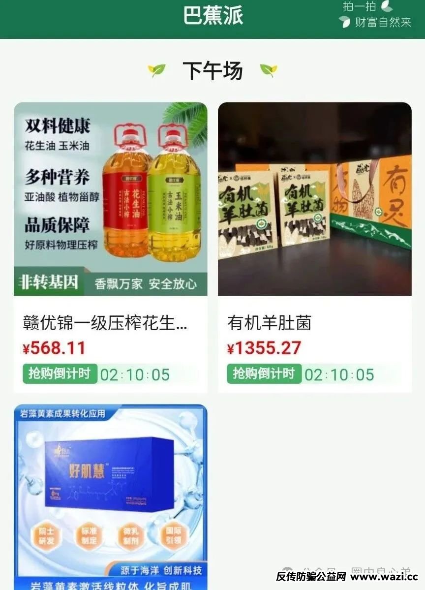 悠然境-巴蕉派小红蕉，互助竞拍骗局，过往类型有办案部门通报，注意警惕。