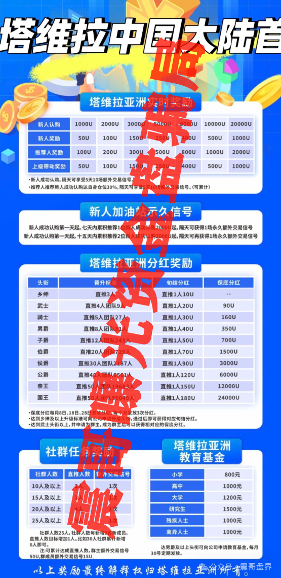 【塔维拉亚洲（TAVIRA ASIA）】带你扒皮这个短命杀猪盘！
