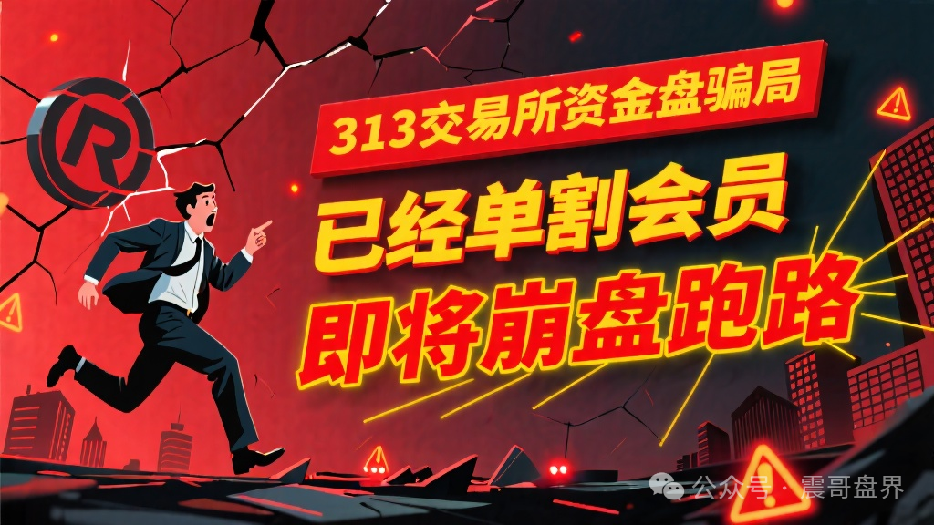资金盘骗局【313交易所】这帮骗子搞的跟单资金盘现在正磨刀霍霍准备收割呢！