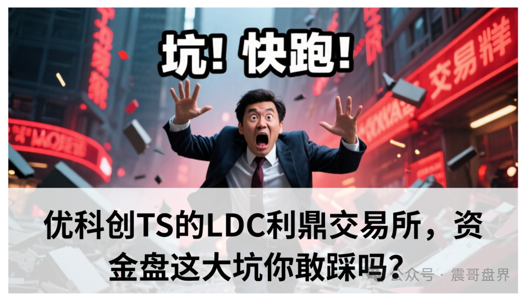 【优科创】TS的LDC利鼎交易所，资金盘这大坑你敢踩吗？