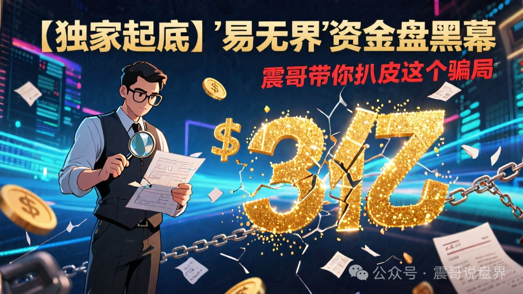 【独家起底】＂易无界＂资金盘黑幕：这个3亿骗局!