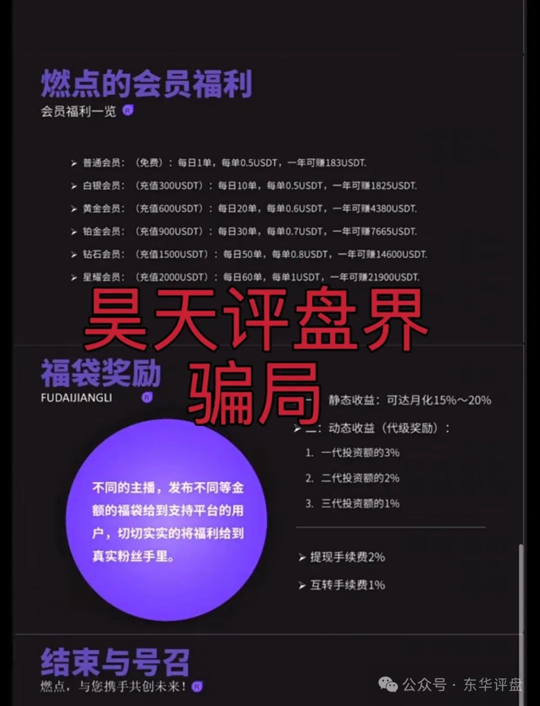 【燃点《聚星公会，钜石资本》】分红类资金盘骗局，已经开始大量单割，高度预警！