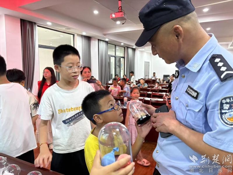 团风暑期学堂禁毒宣传活动趣味多