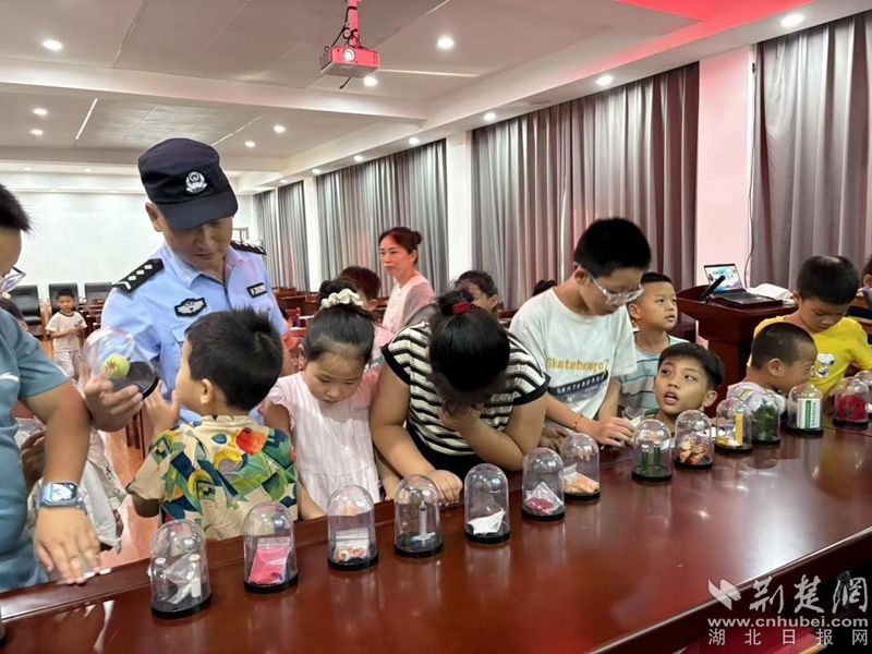 团风暑期学堂禁毒宣传活动趣味多