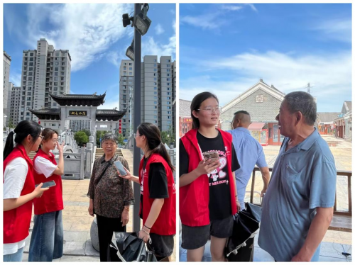淮师学子敬老爱老助老在行动