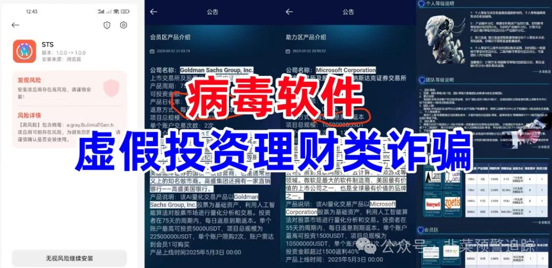 【DFAI,STS,黄金协议,国能APP,启明创投】高危资金盘骗局，碰到就远离！