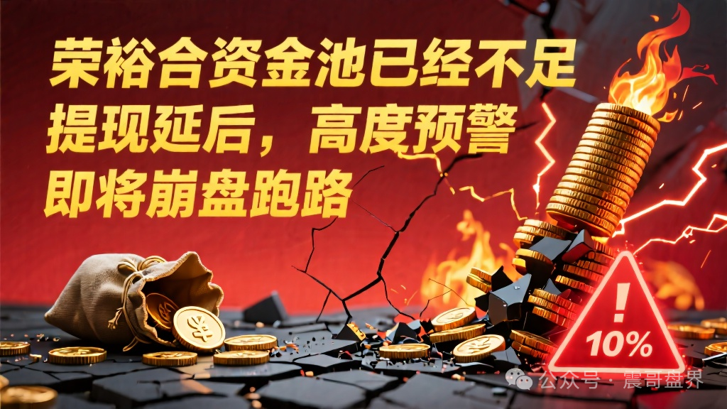 【荣裕合】资金池已经不足提现延后，高度预警，即将崩盘跑路！
