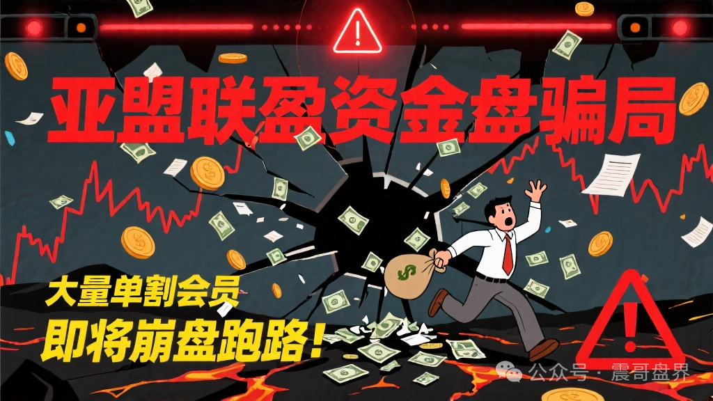 【亚盟联盈资】赚钱不让提，亏钱了跑得比谁都快，典型的“缅北式”套路？