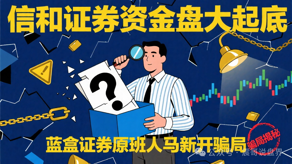 信和证券资金盘大起底：蓝盒证券原班人马新开骗局，已经单割即将崩盘