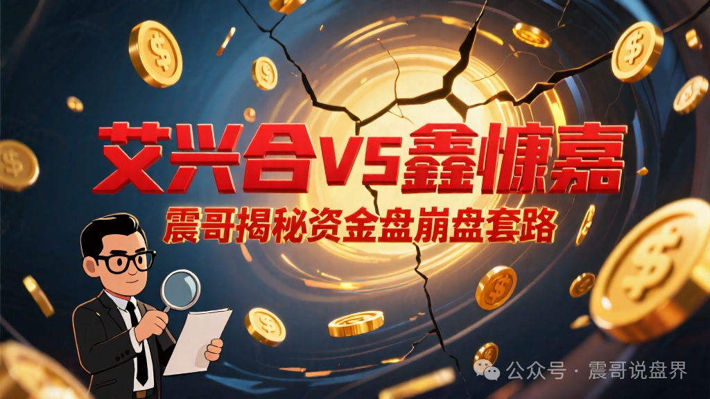 艾兴合VS鑫慷嘉：震哥揭秘两大资金盘的崩盘套路