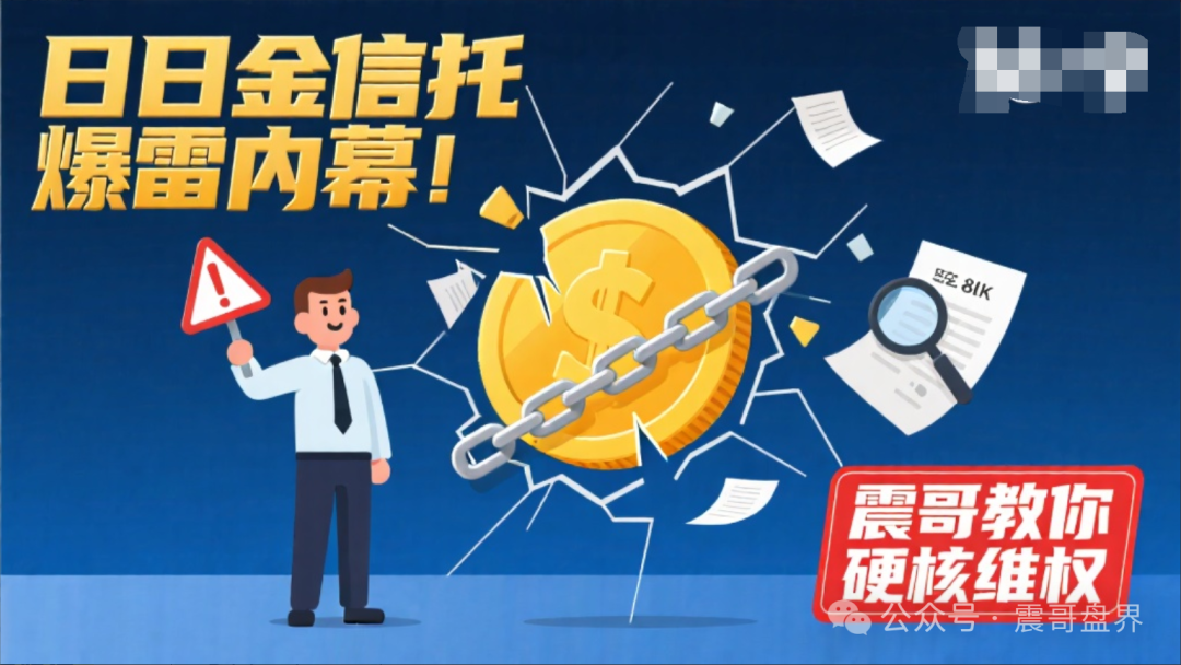 【日日金信托】爆雷内幕！这伙人估计早就跑到东南亚了。
