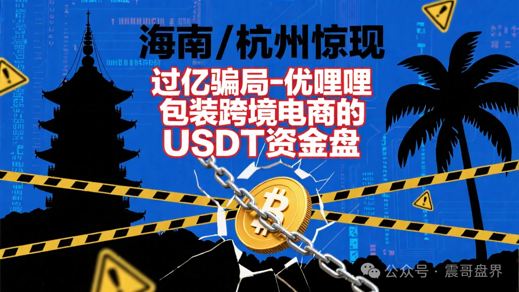 曝光！！海南和杭州惊现过亿骗局-优哩哩，包装跨境电商的USDT资金盘！