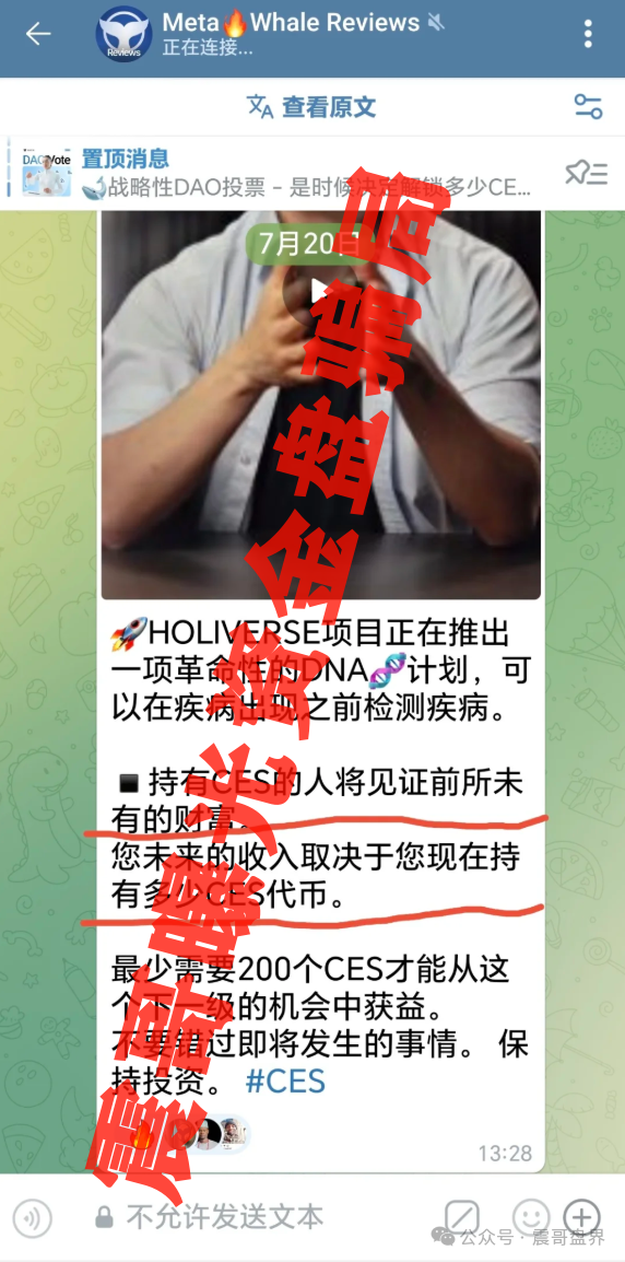 带你扒皮＂元宇宙神鲸＂：CES代币的传销真面目