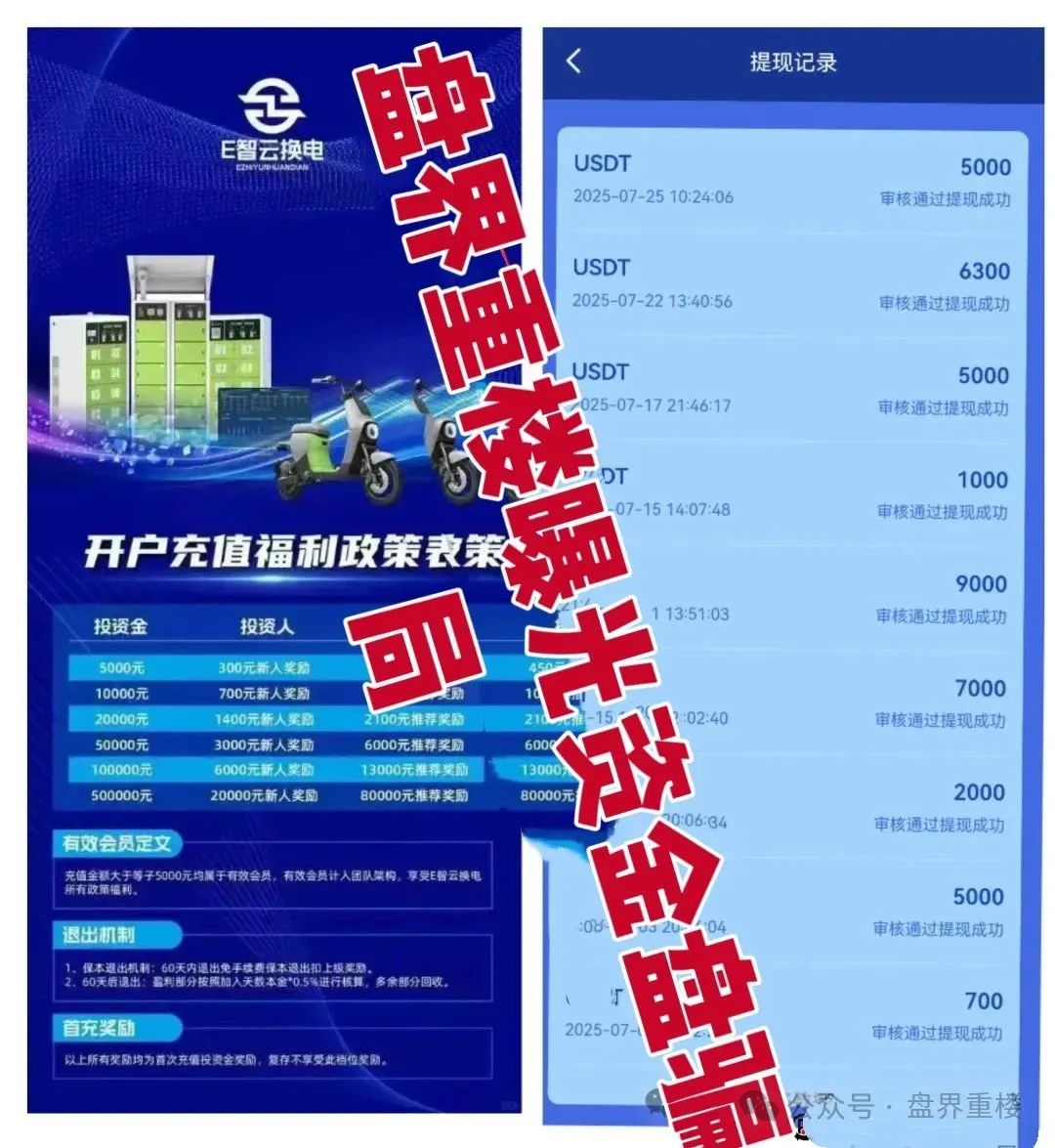 【E智云换电】新能源外衣下的资金盘骗局，马上要跑路了，你撤了吗？