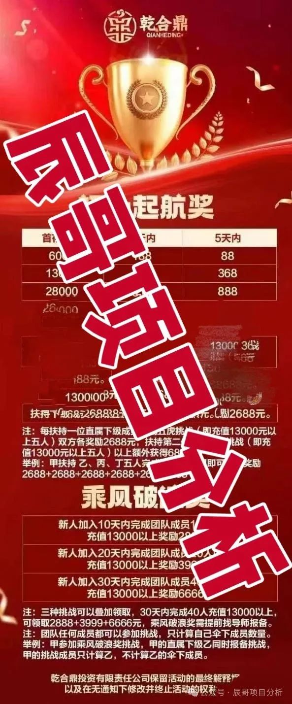 乾合鼎（兴红资管）资金盘骗局，已经开始单割，即将崩盘跑路！