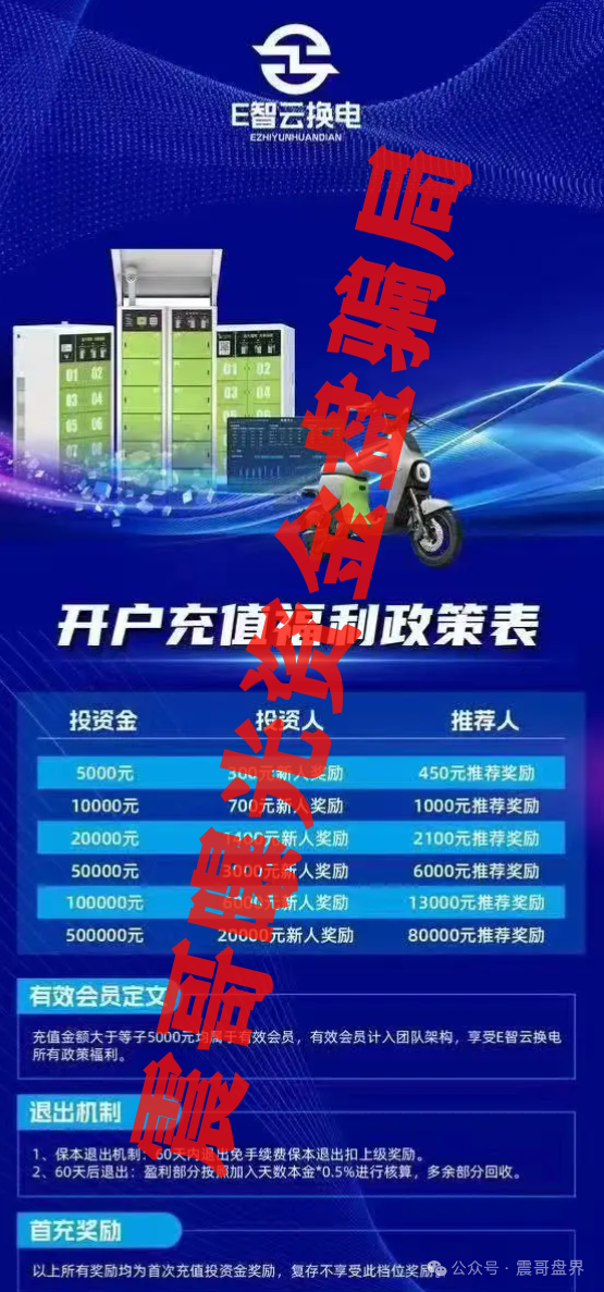 【E智云换电】暴雷预警！震哥拆穿年入13万的画饼套路！