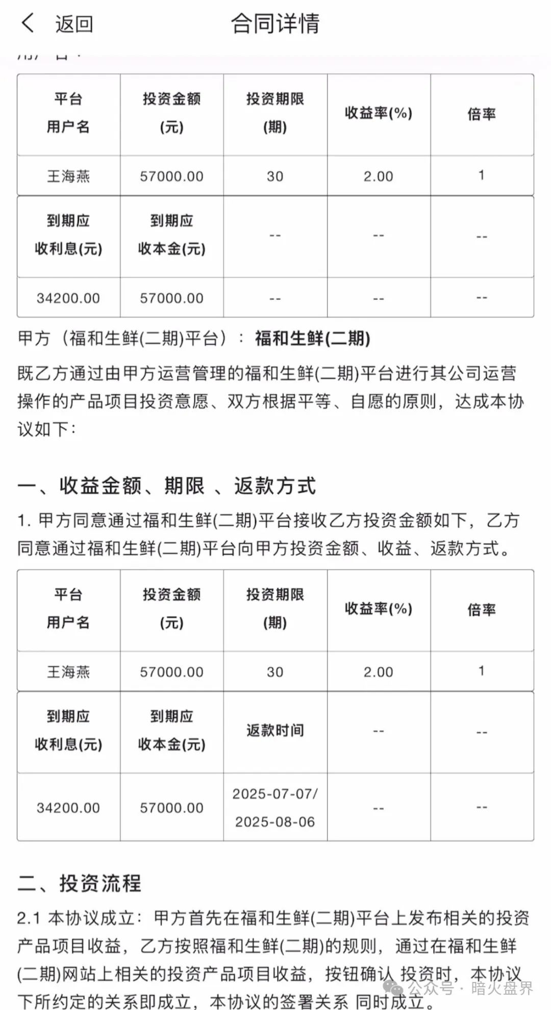 【福和优选】分红杀猪盘暴雷，几万会员血本无归！
