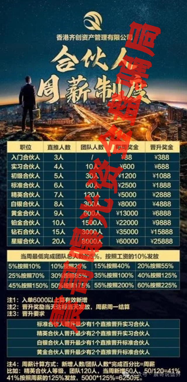 【香港齐创资本】这个疯狂收割的股票跟单骗局！