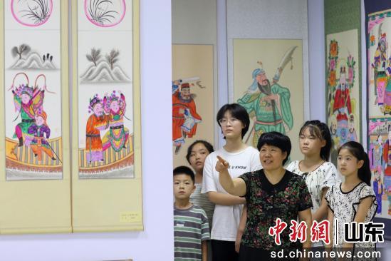 山东高密：非遗研学 乐享暑假