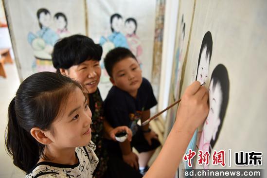 山东高密：非遗研学 乐享暑假