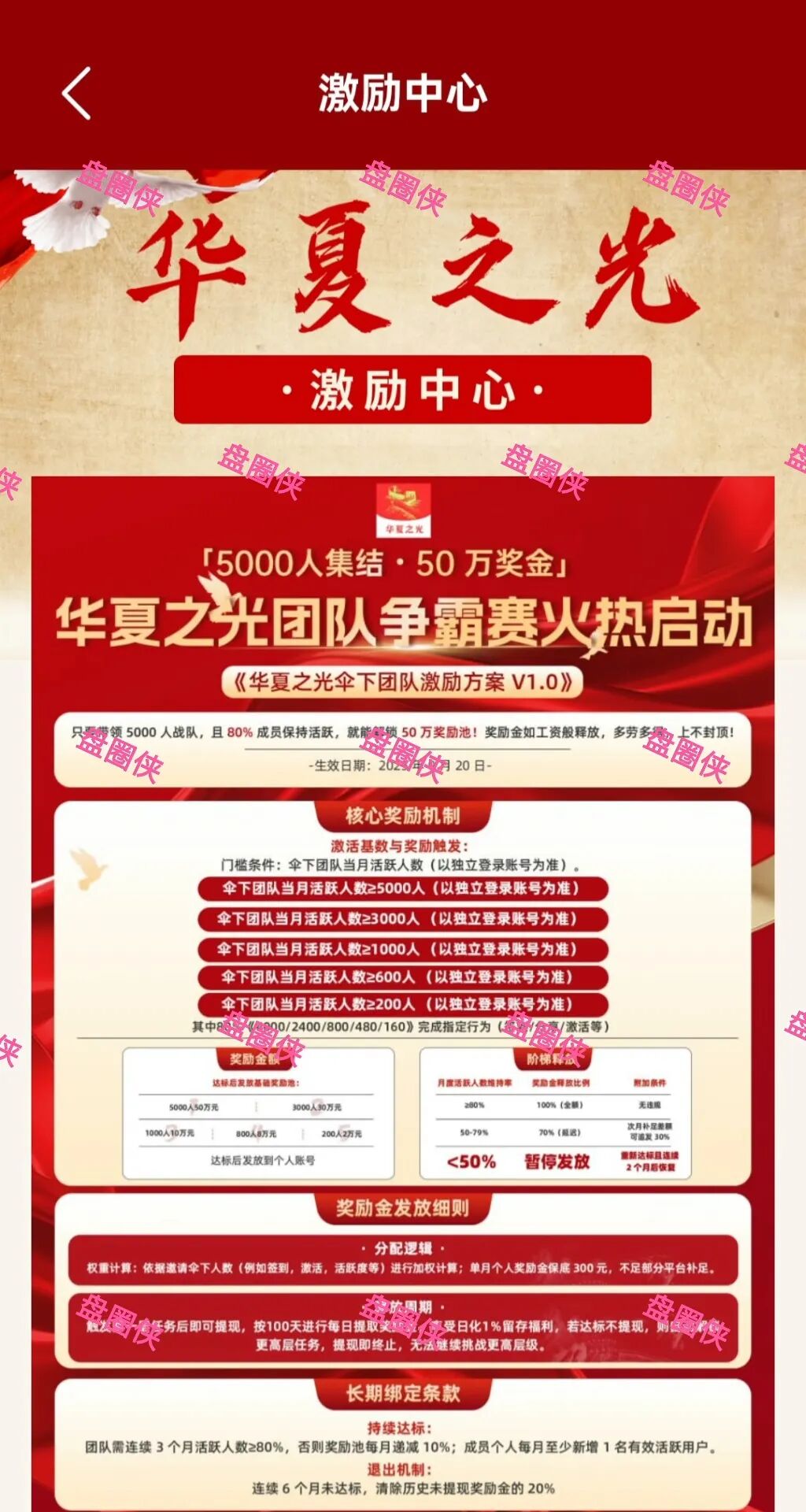 【华夏之光】以光刻机为噱头的资金盘项目骗局，目前还在预热中。