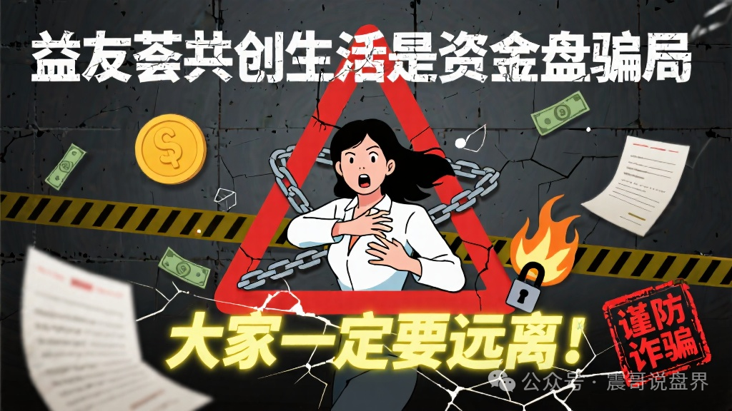 资金盘骗局【益友荟共创生活】大家一定要远离，谨防诈骗！